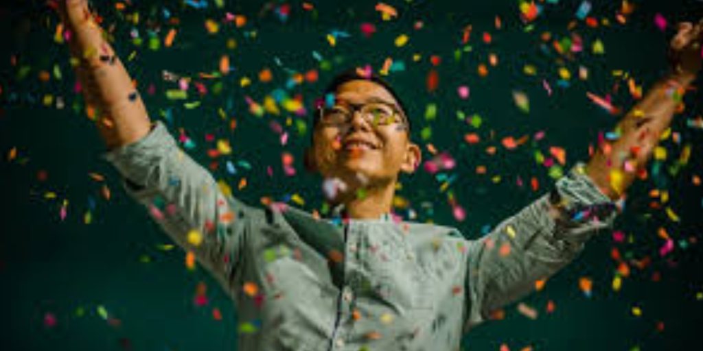 Successful Nigerian startup celebrating professional brand launch.